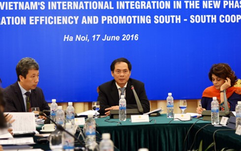 Повышение эффективности международной интеграции и содействия сотрудничеству «Юг-Юг»