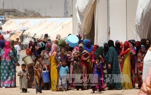 Примерно 600 тысяч детей всё ещё остаются в иракском городе Мосуле 
