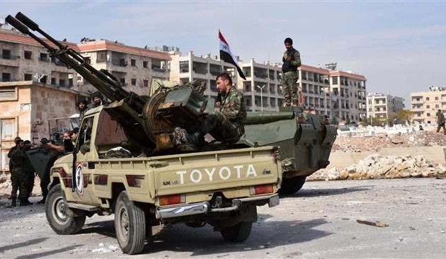 Сирийские войска взяли под контроль район Масакен Ханано на востоке Алеппо