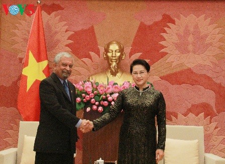 Председатель НС СРВ приняла координатора ООН во Вьетнаме