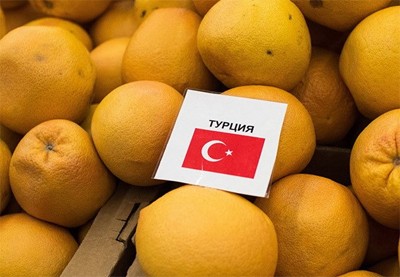 Россия сняла запрет на ввоз в страну некоторых турецких сельхозпродуктов 