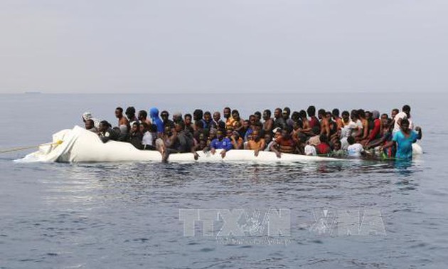 Тысячи мигрантов были спасены у берегов Ливии