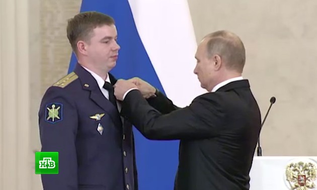 В Кремле состоялась встреча президента РФ с военнослужащими 