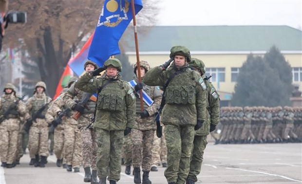 В Казахстане пройдут три военных учения ОДКБ