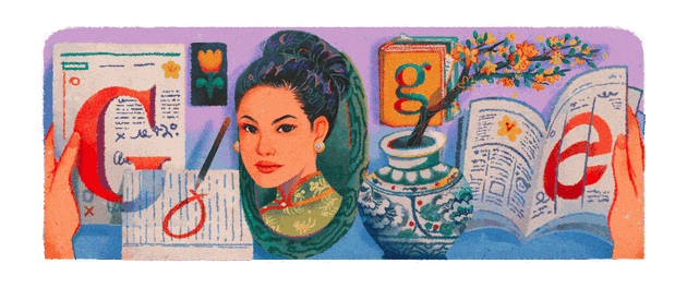 Google чествовал Шыонг Нгует Ань – основателя первой во Вьетнаме газеты, призывающей к уважению прав женщин