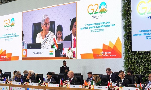 В Индии открылась встреча министров финансов и глав центробанков "Большой двадцатки"