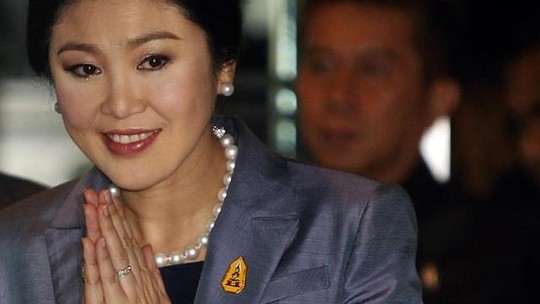泰国看守总理英拉否认滥权指控