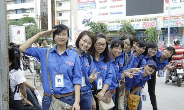 越南大学生夏季志愿者活动