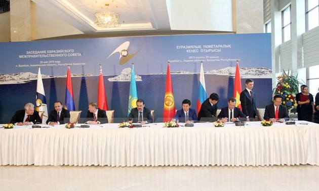 俄罗斯联邦委员会批准欧亚经济联盟与越南自贸协定