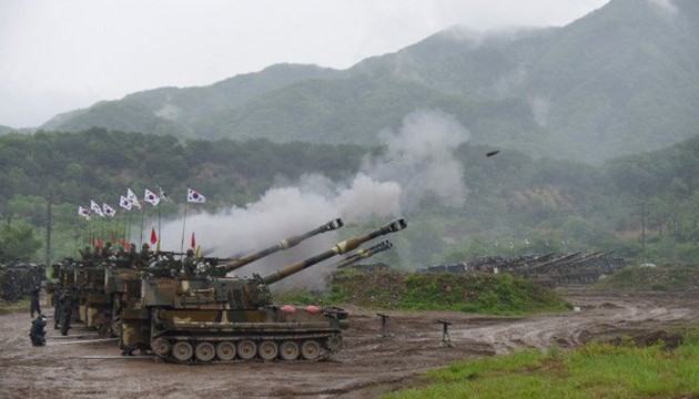 朝鲜谴责韩国大规模炮兵演习