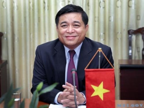 越南计划投资部部长阮志勇访问美国