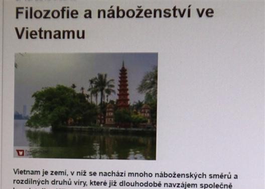 捷克报纸称赞越南宗教政策