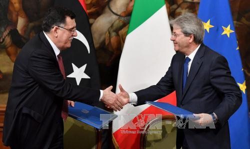 意大利和利比亚达成防止移民潮涌入协议