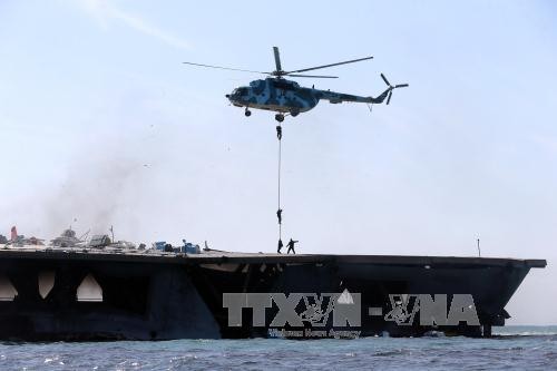 伊朗海军举行年度军事演习