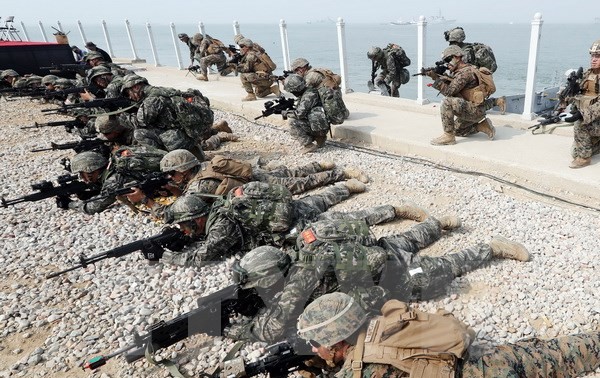 美韩拒绝中国关于停止举行联合军演的提议
