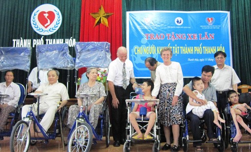 为越南残疾人融入社会作出努力
