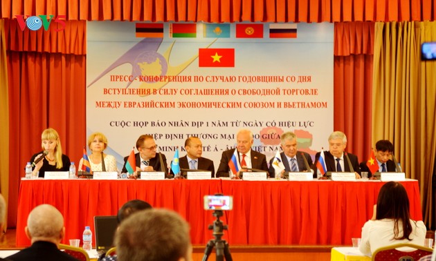  《越南-欧亚经济联盟自贸协定》：促进经济发展的强大动力