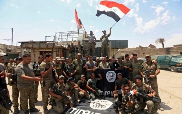 伊拉克政府军攻打“伊斯兰国”最后堡垒