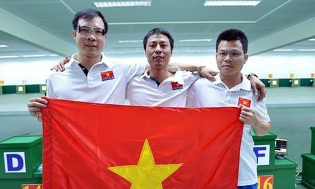 越南选手在亚洲气枪射击锦标赛上荣获铜牌