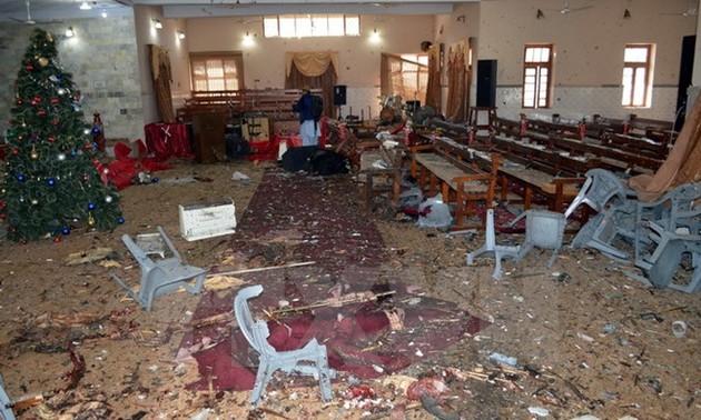 IS宣称制造巴基斯坦教堂袭击事件
