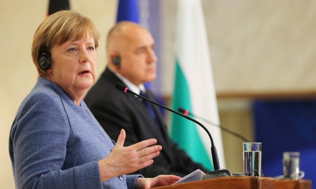 德国总理默克尔支持欧盟与土耳其对话
