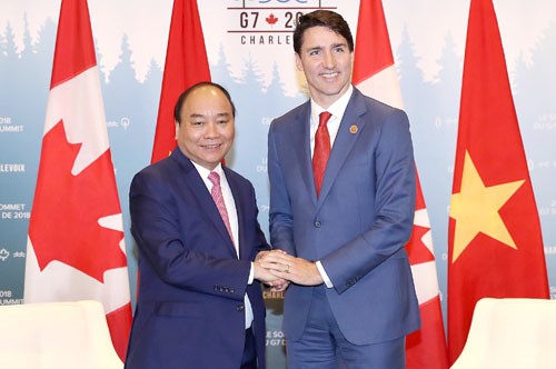 阮春福出席七国集团峰会扩大会议并访问加拿大行程取得圆满成功