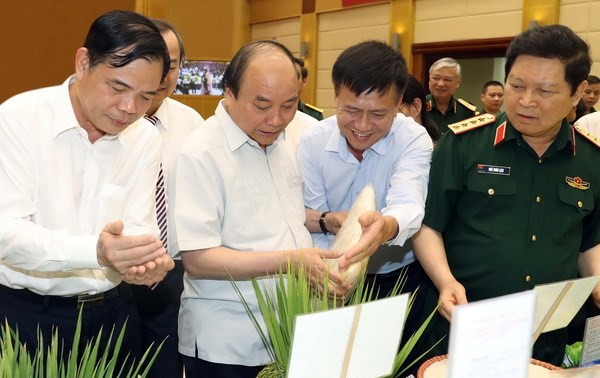 阮春福出席农业现代化提案实施小结会议