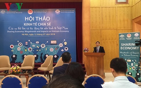 越南要制定适合的政策 鼓励共享型经济发展