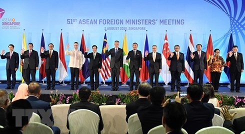 东盟加一会议在新加坡举行