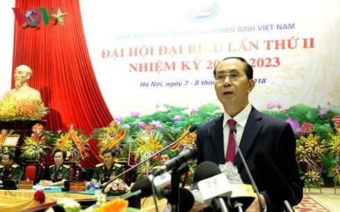 越南退伍军人企业家协会举行第二次代表大会
