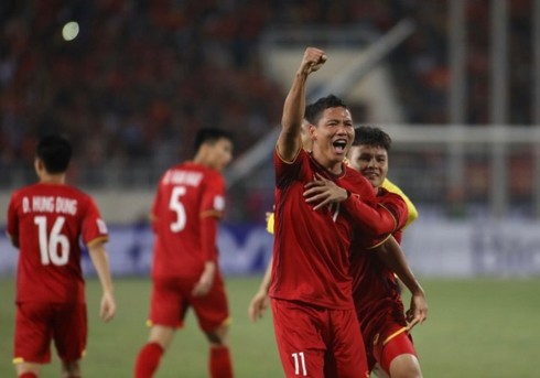 国际媒体盛赞越南国家足球队的实力