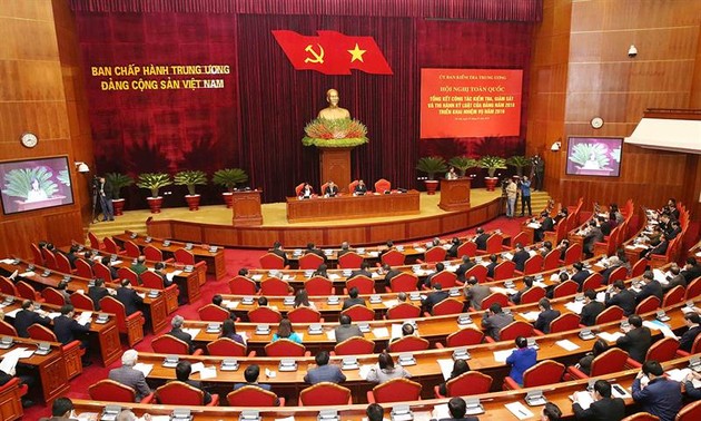 越南国会主席阮氏金银出席党内检查监督工作总结会议