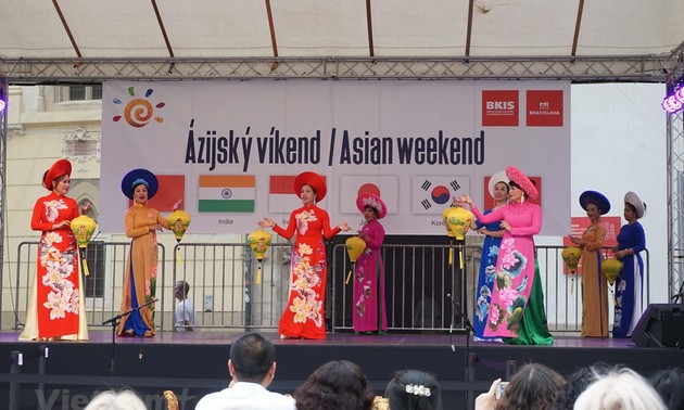 斯洛伐克2019年亚洲周末活动展示越南文化