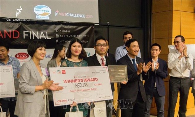 2019年全球越南人创业大赛结束：越南医学链获得一等奖
