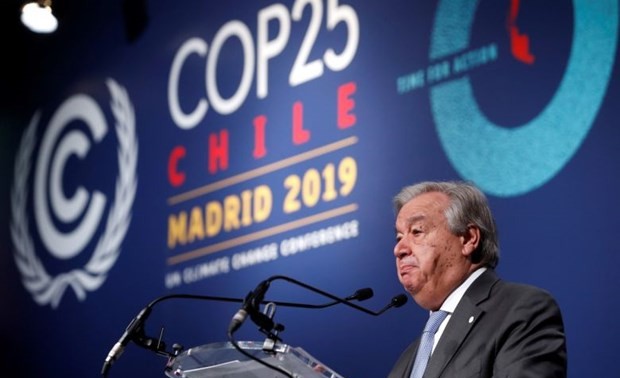 联合国秘书长古特雷斯对COP25结果表示失望