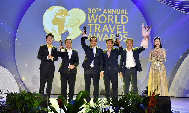 ទីក្រុងហាណូយទទួលពានរង្វាន់ចំនួន៣ពីកម្មវិធី World Travel Awards ២០២៣​