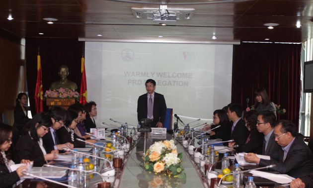 Tăng cường hợp tác giữa Đài TNVN và Ủy ban Quan hệ Công chúng Thái Lan 