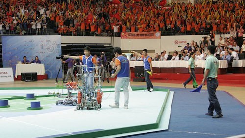 Đội Robocon Nhật Bản vô địch cuộc thi sáng tạo Robot châu Á- Thái Bình Dương 2013