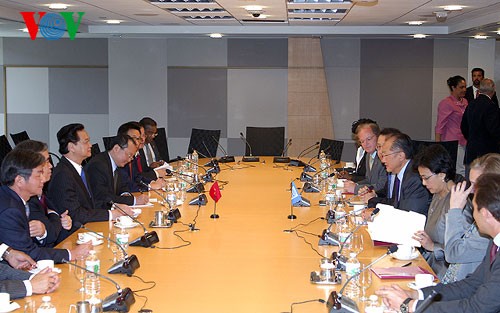 Thủ tướng Nguyễn Tấn Dũng tiếp lãnh đạo Ngân hàng Thế giới và Quỹ tiền tệ quốc tế