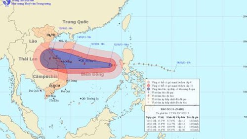 Miền Trung sẵn sàng sơ tán dân, chủ động đối phó với cơn bão số 11 (bão Nari)