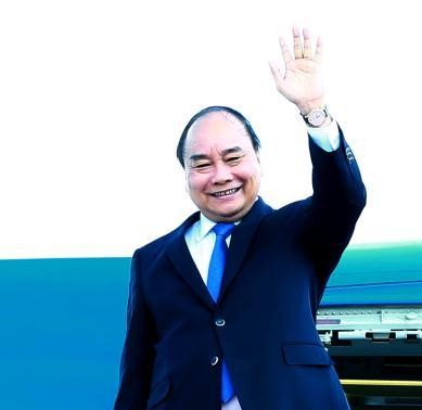 Thủ tướng Nguyễn Xuân Phúc kết thúc hoạt động tham dự Diễn đàn Kinh tế Thế giới về ASEAN năm 2017