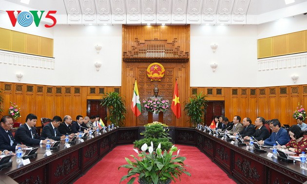 Chủ tịch Thượng viện Myanmar Mahn Win Khaing Than kết thúc chuyến thăm chính thức Việt Nam