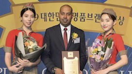 Vietjet đoạt Giải thưởng Thương hiệu uy tín Hàn Quốc 2019