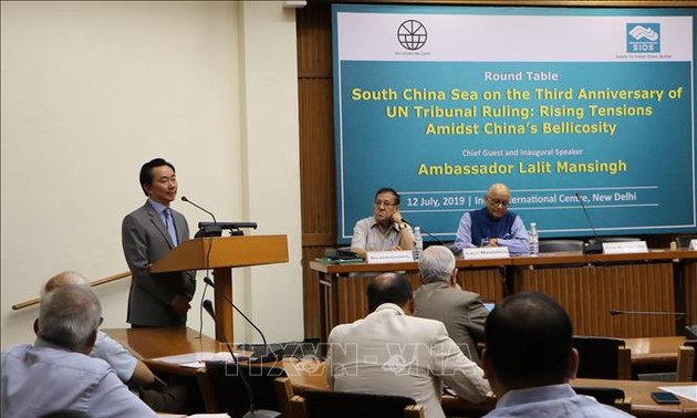 Hội thảo tại Ấn Độ nhân dịp 3 năm PCA ra phán quyết về Biển Đông