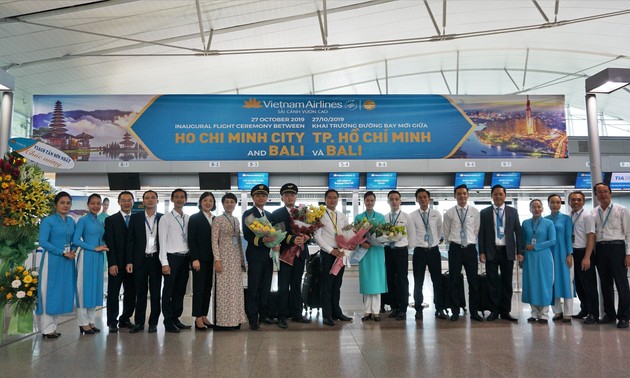 Vietnam Airlines khai trương đường bay Thành phố Hồ Chí Minnh - Bali