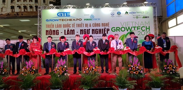 20 quốc gia và vùng lãnh thổ tham gia triển lãm quốc tế Growtech Vietnam 2019