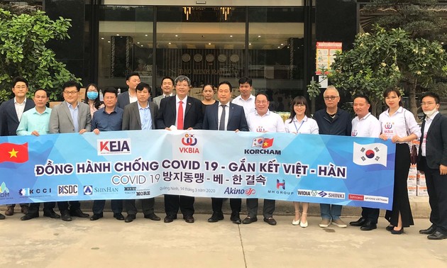 Đồng hành chống dịch Covid-19- gắn kết hai nước Việt - Hàn