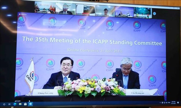 Đoàn đại biểu Đảng Cộng sản Việt Nam dự Cuộc họp lần thứ 35 Ủy ban Thường trực Hội nghị quốc tế các chính đảng châu Á