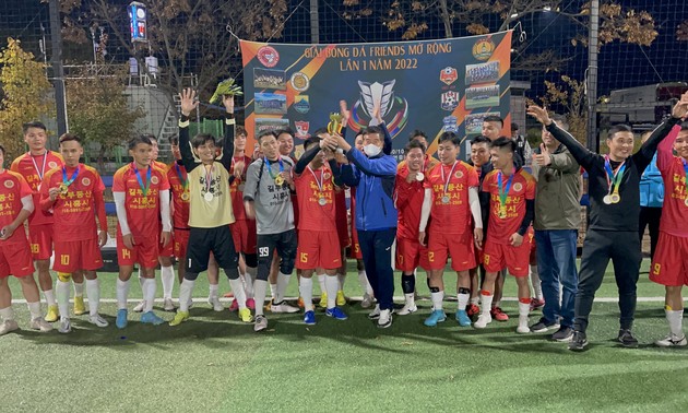Giải bóng đá Friends Open Cup 2022 dành cho người Việt Nam yêu bóng đá tại Hàn Quốc