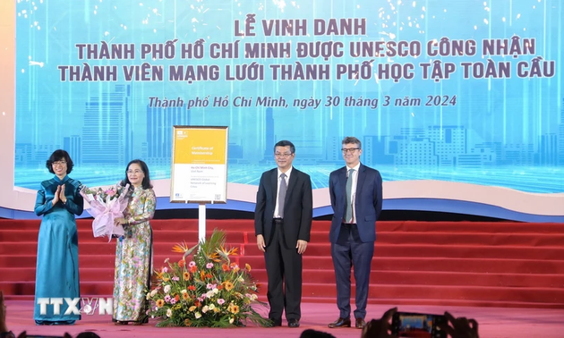 Thành phố Hồ Chí Minh là thành viên “Mạng lưới thành phố học tập toàn cầu”